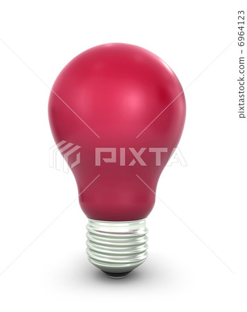 Red lightbulb 6964123