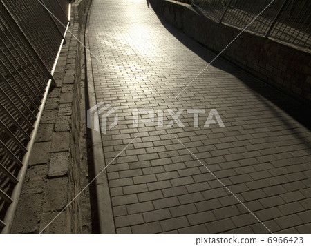Tile building sidewalk 6966423
