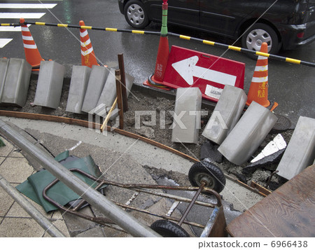 人行道的建設 人行道的建設 6966438