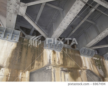 Leakage under railway guard 6967494