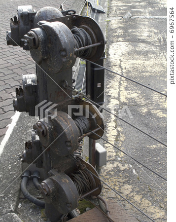 Wire rope for car theft prevention 6967564
