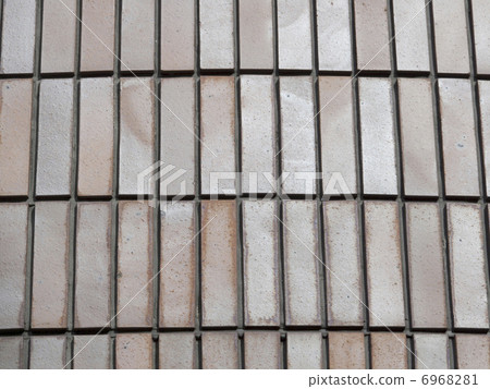 Building tile wall 6968281