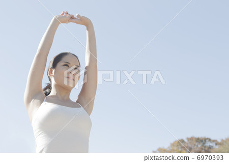 stretch, stretching, exercise 6970393