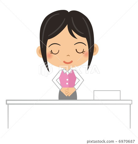 接待員 接待員 6970687