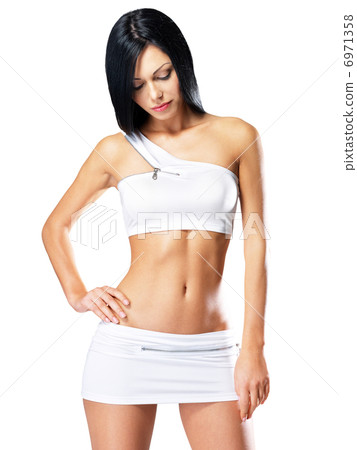 Woman with beautiful slim tanned body Woman with beautiful slim tanned body 6971358