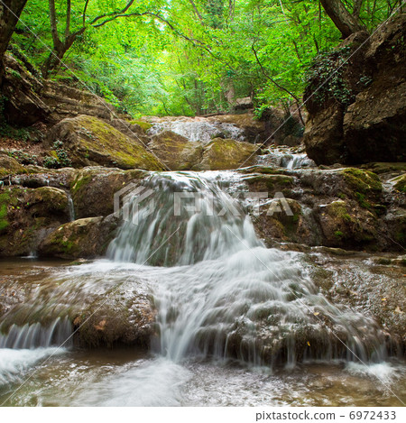 Natural Spring Waterfall 6972433