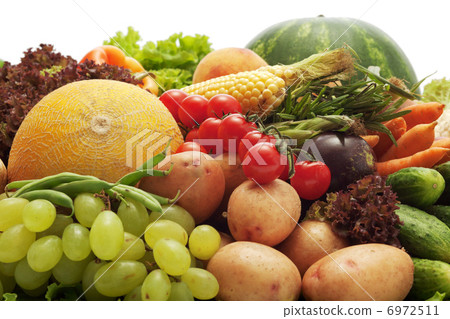 Fresh Vegetables, Fruits and other foodstuffs. Fresh Vegetables, Fruits and other foodstuffs. 6972511