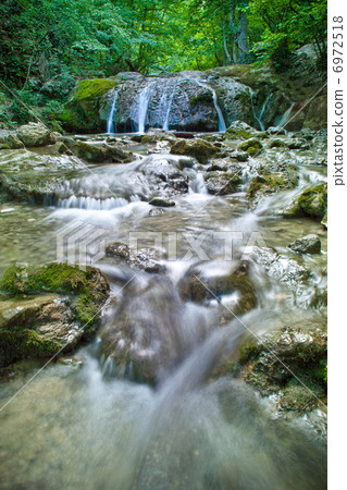 Natural Spring Waterfall Natural Spring Waterfall 6972518