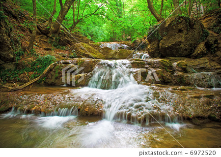 Natural Spring Waterfall Natural Spring Waterfall 6972520