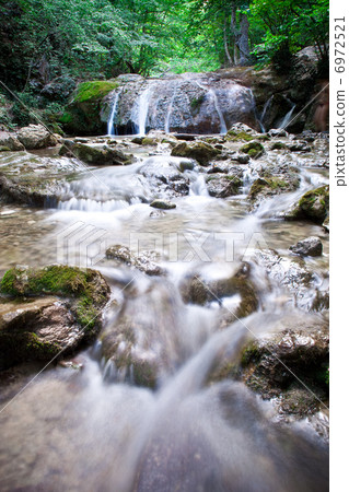 Natural Spring Waterfall Natural Spring Waterfall 6972521