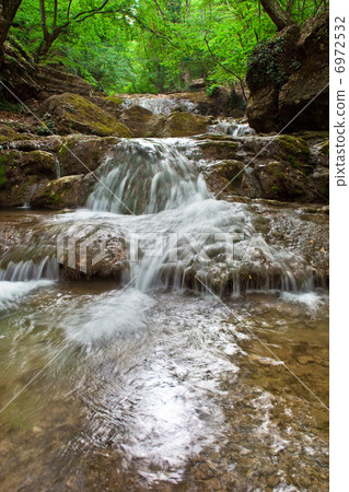 Natural Spring Waterfall Natural Spring Waterfall 6972532