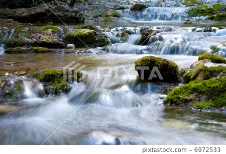 Natural Spring Waterfall 6972533