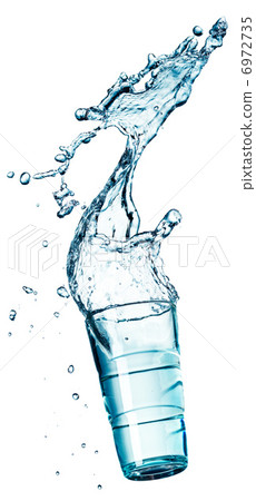 water splash in glass water splash in glass 6972735
