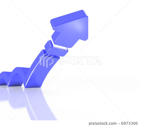 3D描述飛躍的翻譯圖像 6973300