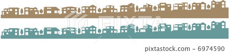 City street silhouette slope City street silhouette slope 6974590