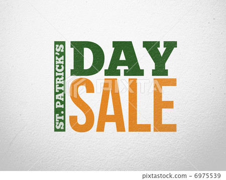 Modern style advertisement for st patricks day sale 6975539