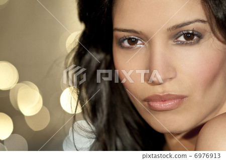 Beautiful Latina Hispanic Young Woman Beautiful Latina Hispanic Young Woman 6976913