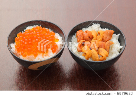 Several bowls of rice Several bowls of rice 6979683