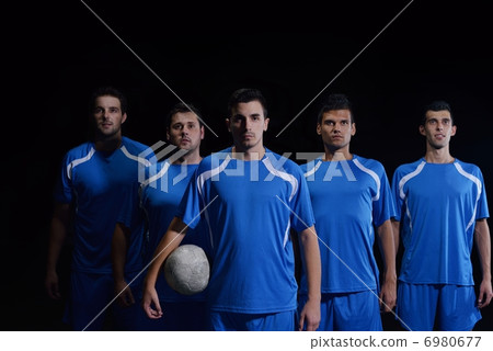 soccer players team soccer players team 6980677