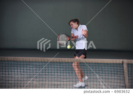 tennis girl tennis girl 6983632
