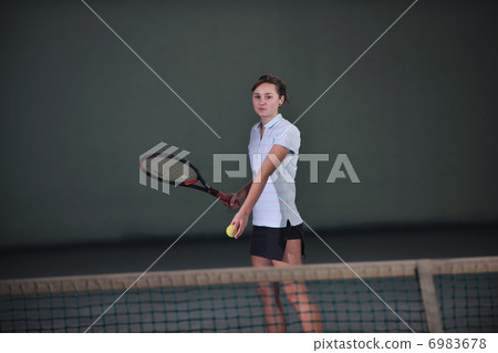 tennis girl tennis girl 6983678