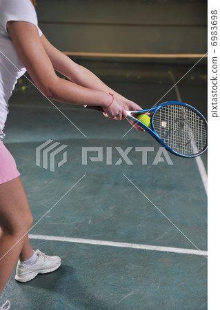 tennis girl tennis girl 6983698
