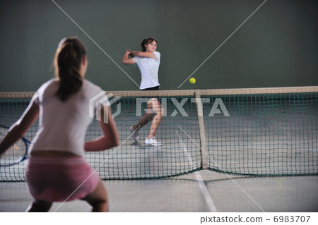 tennis girl tennis girl 6983707