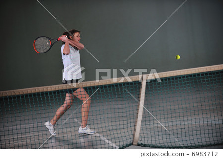 tennis girl tennis girl 6983712