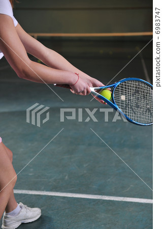 tennis girl tennis girl 6983747