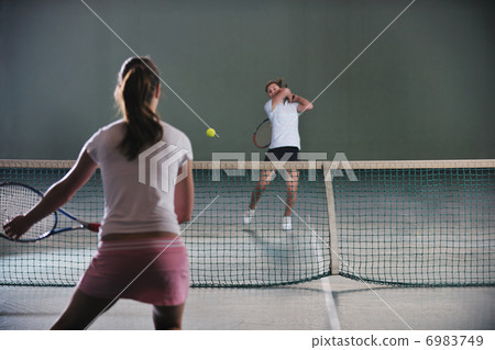 tennis girl tennis girl 6983749