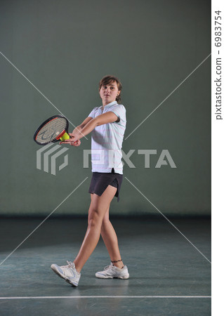 tennis girl tennis girl 6983754