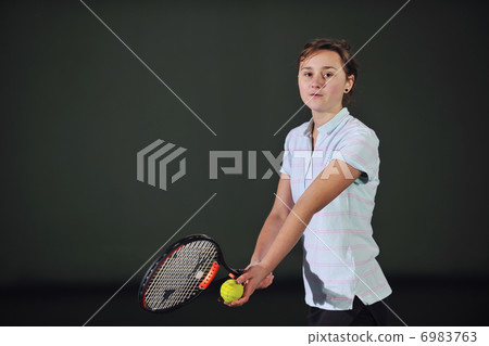 tennis girl tennis girl 6983763