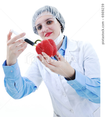 doctor with red papper doctor with red papper 6989239