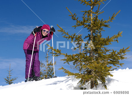 winter woman ski winter woman ski 6989898