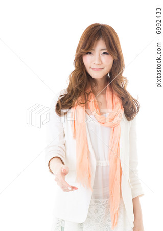 Business woman shaking hands Business woman shaking hands 6992433