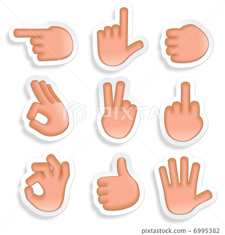 Hand Gestures Icon Set 2 Hand Gestures Icon Set 2 6995382