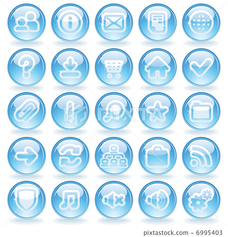 Shine Glass Icons Shine Glass Icons 6995403