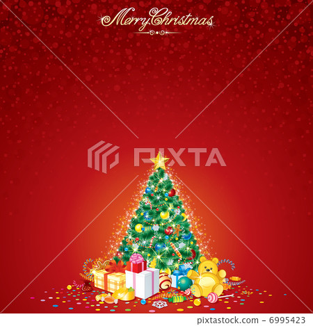 Christmas Tree Vector 6995423