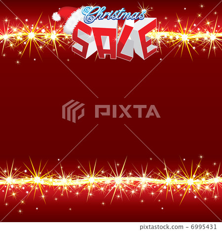 Christmas Sale Poster Vector 6995431