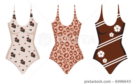 Three swimming suits 6996643