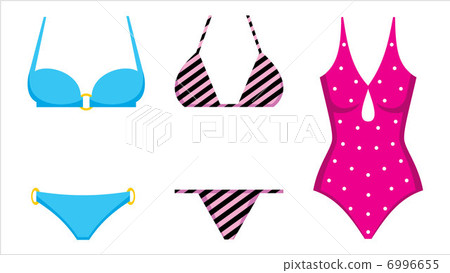 Three swimming suits 6996655