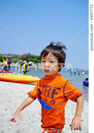 Minagazaki海岸的孩子 Minagazaki海岸的孩子 6997755