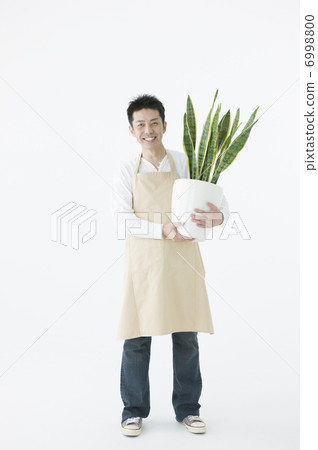 Men carrying plants Men carrying plants 6998800