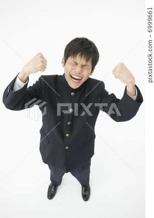 Men's high school students who played guts 6999661