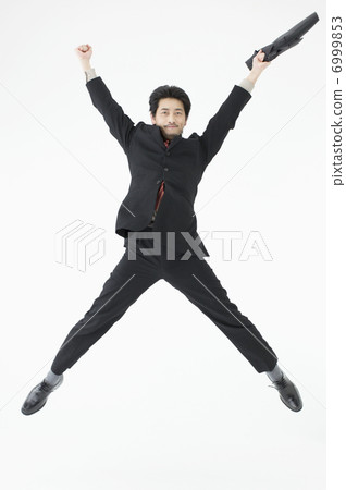 Businessman to jump 6999853