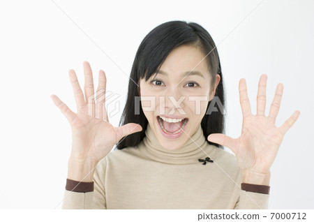 一個傳播手掌的女人 7000712