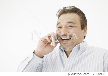 Mobile phone and male 7000930