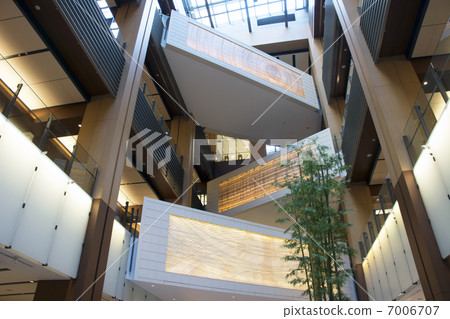 東京中城的中庭 7006707