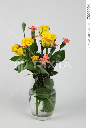Yellow & Orange Vase Flowers Yellow & Orange Vase Flowers 7006904