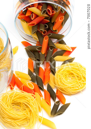 pasta in glass jar 7007028